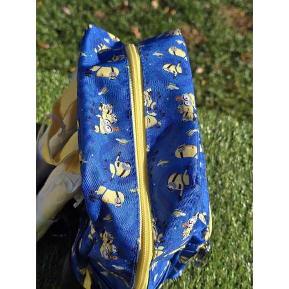 Loungfly Despicable Me Minions All-over Print Nylon Square Mini Backpack NWT - Picture 12 of 13
